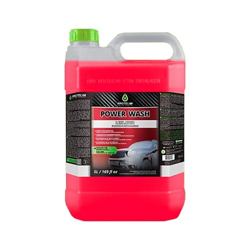 LAVA AUTO SHAMPOO NEUTRO CONCENTRADO 1:500 POWER WASH 5LT PROTELIM