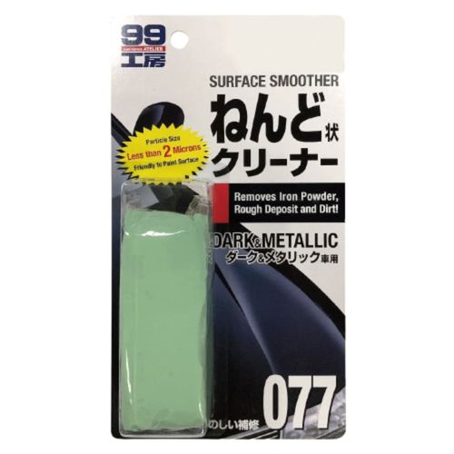 CLAY BAR DARK E METALIC ABRASIVIDADE LEVE 150G SOFT99