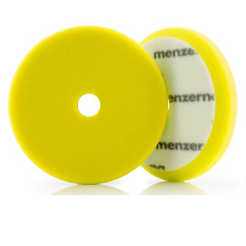 BOINA DE ESPUMA MEDIUM CUT FOAM PAD MEDIO AMARELA 150MM / 5 POLEGADAS MENZERNA