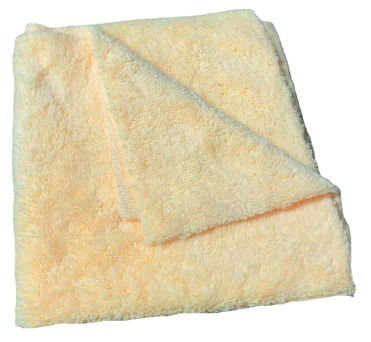 FLANELA DE MICROFIBRA CORTE A LASER AMARELA 38X38CM 330GSM DETAILER