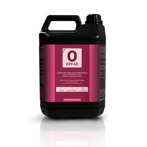 LIMPADOR ACIDO MULTIUSO BLOQUEADOR DE ODORES OXY-4D 5L EASYTECH