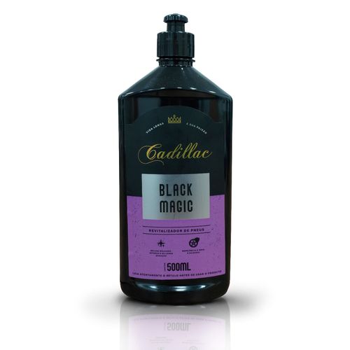 LIMPA PNEU BLACK MAGIC 500ML CADILLAC