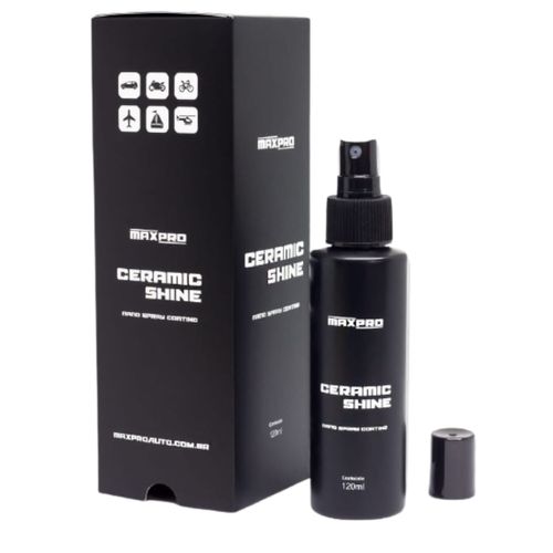 MANUTENÇÃO E SELANTE DE PINTURA A BASE DE SiO2 CERAMIC SHINE 120ML MAXPRO