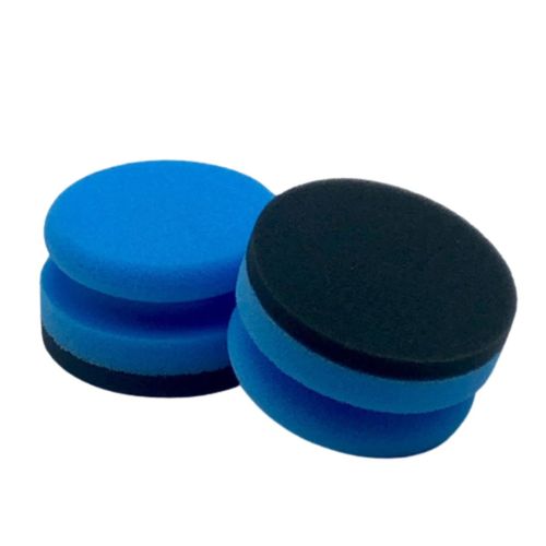 APLICADOR DE CERA COM EMPUNHADORA AZUL COM CINZA 90MMX50MM TOOLSYSTEM AUTOMOTIVE