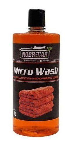 MICRO WASH LAVA E CONDICIONA MICROFIBRAS E BOINAS 1L NOBRE CAR