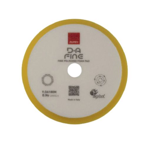 BOINA DE ESPUMA AMARELA D-A FINE LUSTRO 6 POLEGADAS 9.DA180M RUPES