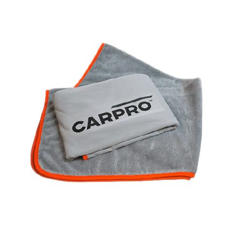 DHYDRATE TOALHA DE SECAGEM 2FACE CINZA COM BORDA LARANJA 50X55 CARPRO