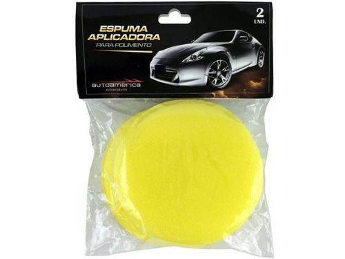 APLICADOR DE ESPUMA AMARELO 2UN AUTOAMERICA