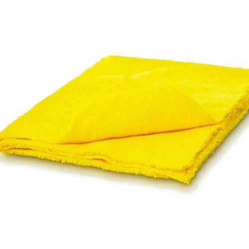FLANELA DE MICROFIBRA AMARELA SEM COSTURA DUAS FACES 40X60 PROTELIM
