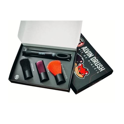 ALVIN DRUSH KIT DE PINCEIS COM 3 TIPOS DE CERDAS DUB BOYZ