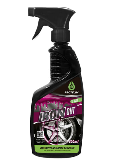 IRON OUT DESCONTAMINANTE FERROSO 600ML PROTELIM