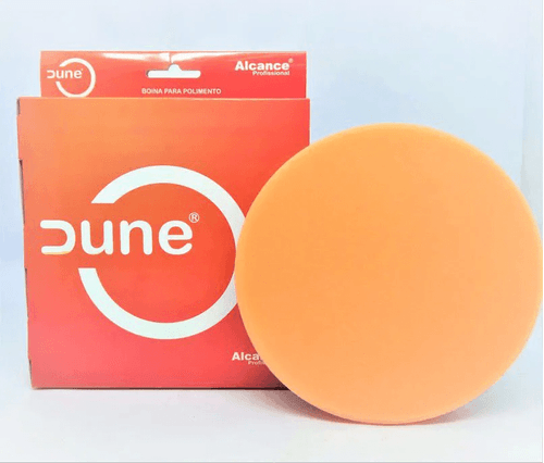 BOINA DE ESPUMA DUNE LARANJA MÉDIA AGRESSIVA CORTE 165MM 6 POLEGADAS ALCANCE