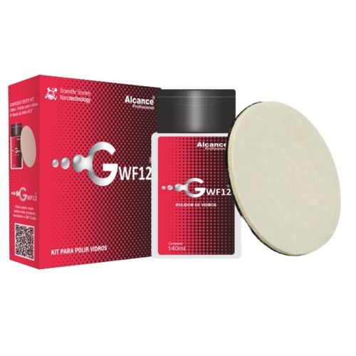 GWF12 POLIDOR DE VIDRO 140ML + BOINA DE FELTRO 5 POLEGADAS ALCANCE