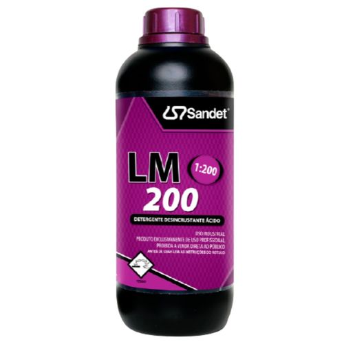 DETERGENTE DESINCRUSTANTE ACIDO LM 200 1L SANDET