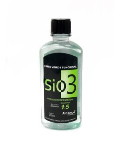 SIO 3 LIMPA VIDROS CONCENTRADO 200ML ALCANCE