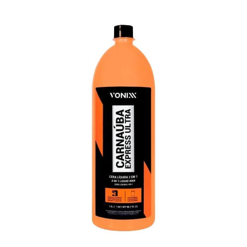 CERA CARNAÚBA EXPRESS ULTRA 2 EM 1 1,5L VONIXX