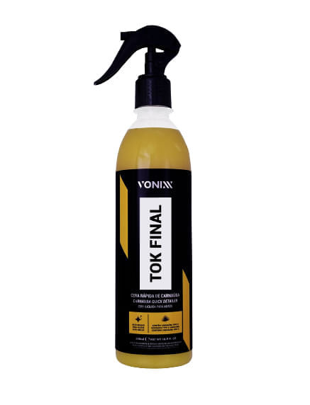 CERA LÍQUIDA DE MANUTENÇÃO CARNAÚBA TOK FINAL 500ML VONIXX