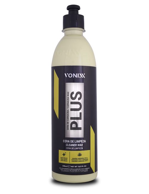 CARNAÚBA PLUS CERA LIMPADORA 500ml VONIXX