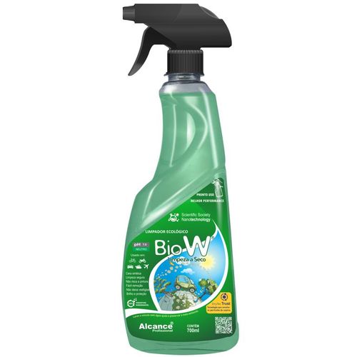 BIO W LIMPEZA A SECO PORNTO USO 700ML ALCANCE