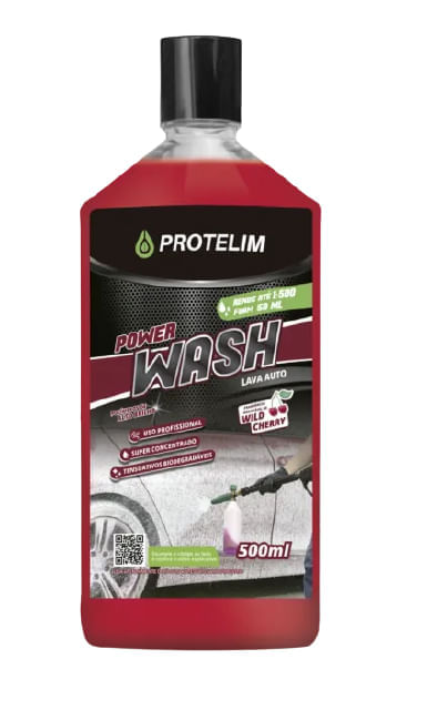 LAVA AUTO SHAMPOO NEUTRO CONCENTRADO 1:400 POWER WASH 500ML PROTELIM