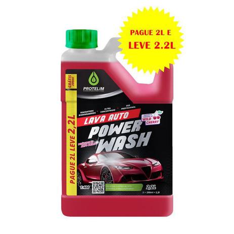 LAVA AUTO SHAMPOO NEUTRO CONCENTRADO 1:500 POWER WASH 2,2LT PROTELIM