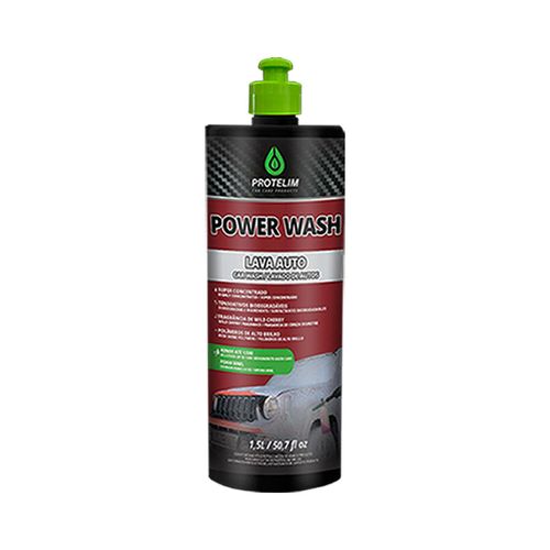 LAVA AUTO SHAMPOO NEUTRO CONCENTRADO 1:500 POWER WASH 1,5LT PROTELIM