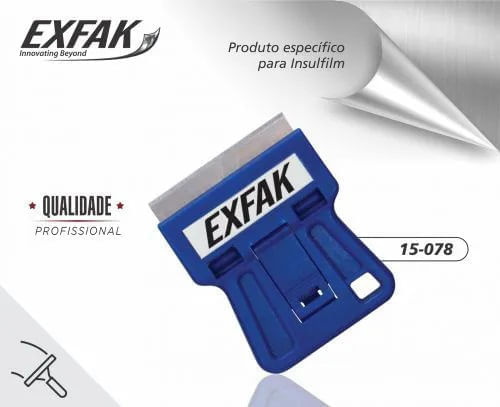 SUPORTE DE PLÁSTICO PARA LAMINA DE RASPAR VIDRO 15-078 EXFAK