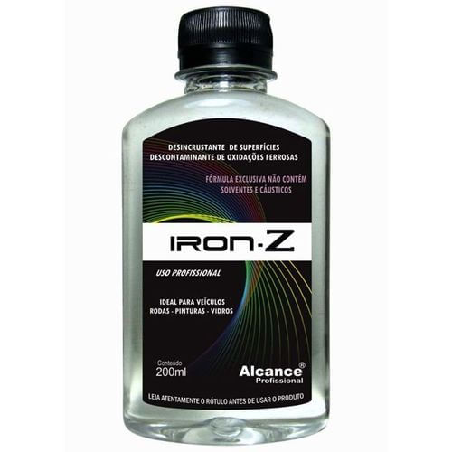 IRON-Z DESCONTAMINANTE DE OXIDAÇÕES FERROSAS 200ML ALCANCE