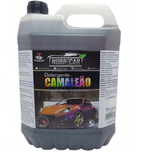 DETERGENTE CAMALEAO CONCENTRADO 5L NOBRE CAR