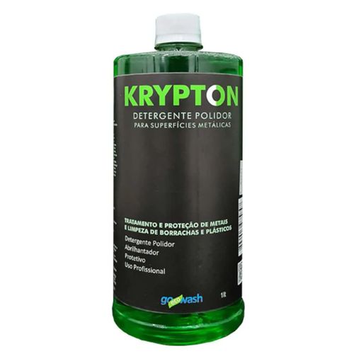 DETERGENTE POLIDOR DE METAIS KRYPTON 1L GO ECO WASH