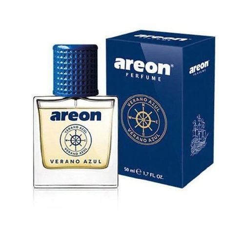 AROMATIZANTE CAR PERFUME VERANO AZUL 50ML AREON