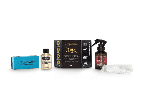KIT VITRIFICADOR DE PINTURA DEFENSE CADILLAC + SILAC DE 100ML DURABILIDADE DE ATÉ 3 ANOS