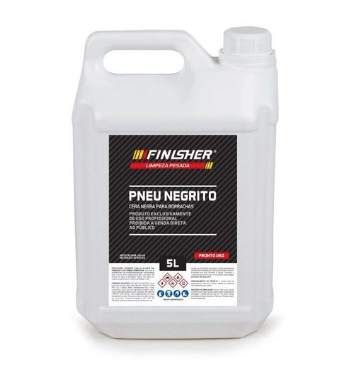 PNEU NEGRITO CERA NEGRA PARA BORRACHAS 5LT FINISHER