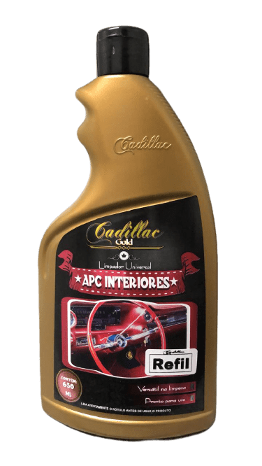 LIMPADOR MULTIUSO INTERIORES APC CADILLAC 650ML (REFIL)