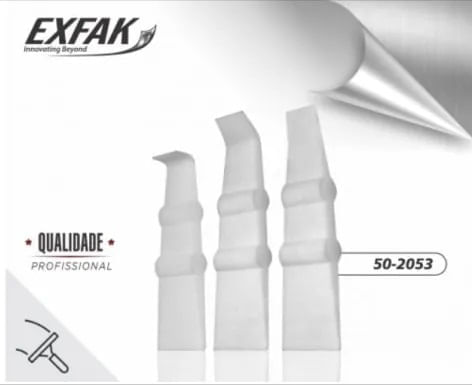 KIT ESPATULA MINI RIGIDA 3PÇS 50-2053 EXFAK
