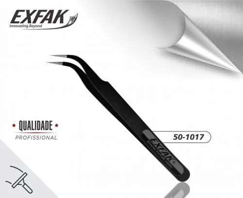 PINÇA CURVADA COM PINTA FINA 50-1017 EXFAK