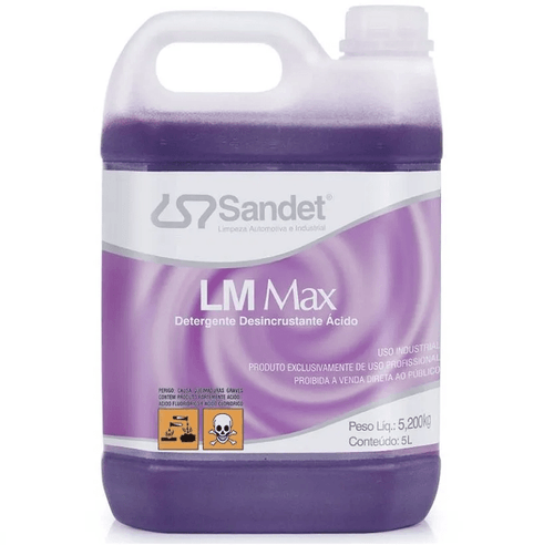 LM MAX DESINCRUSTANTE ACIDO 5LT SANDET