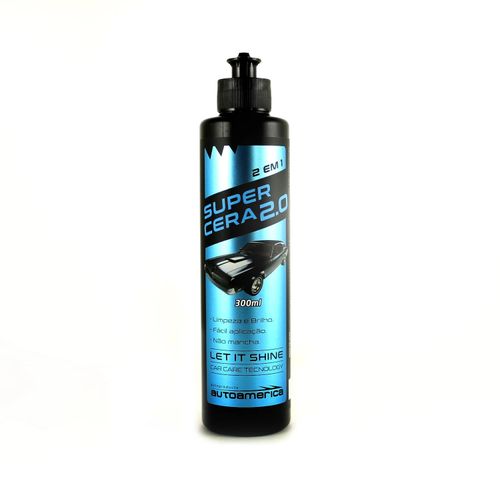 SUPER CERA 2.0 LET IT SHINE 2 EM 1 300ML AUTOAMERICA