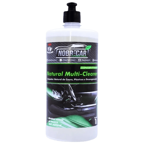 NATURAL MULTI-CLEANER LIMPADOR DE COURO, PLÁSTICOS E DESENGRAXANTE 1LT NOBRE CAR