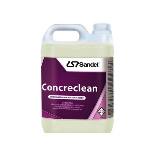 DETERGENTE DESINCRUSTANTE ACIDO CONCRECLEAN 5L SANDET