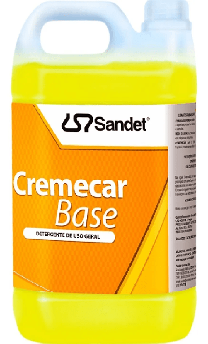 DETERGENTE AUTOMOTIVO CREMECAR BASE 5L SANDET