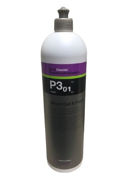 MICRO CUT E FINISH P3.01 COMPOSTO POLIDOR MICRO CORTE E ACABAMENTO 1L KOCH CHEMIE