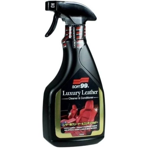 LIMPADOR E HIDRATANTE DE COURO NATURAL LUXURY LEATHER 500ML SOFT99