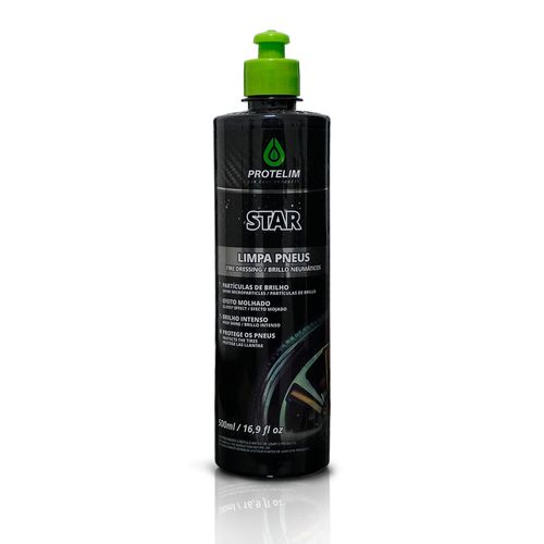 PRETINHO LIMPA PNEUS STAR 500ML PROTELIM