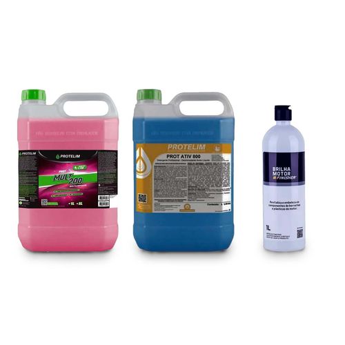 KIT PARA LIMPEZA E BRILHO EXTERNO