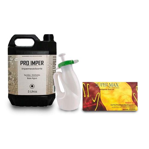KIT DE IMPERMEABILIZAÇÃO A BASE D'AGUA