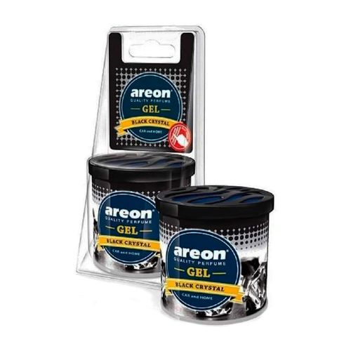 AROMATIZANTE GEL CAN BLISTER BLACK CRYSTAL AREON