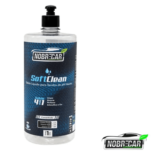 SABÃO LÍQUIDO SOFT CLEAN 1L NOBRE CAR