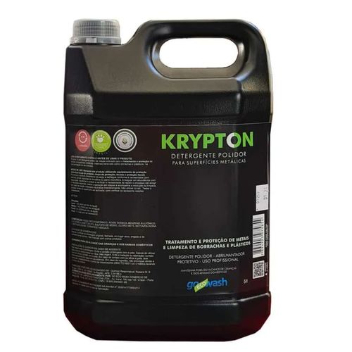DETERGENTE POLIDOR DE METAIS KRYPTON 5L GO ECO WASH