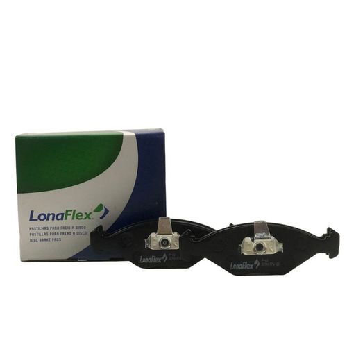 Pastilhas de Freio Dianteiro Lonaflex P-60 4Pçs Palio / Palio Weekend / Siena